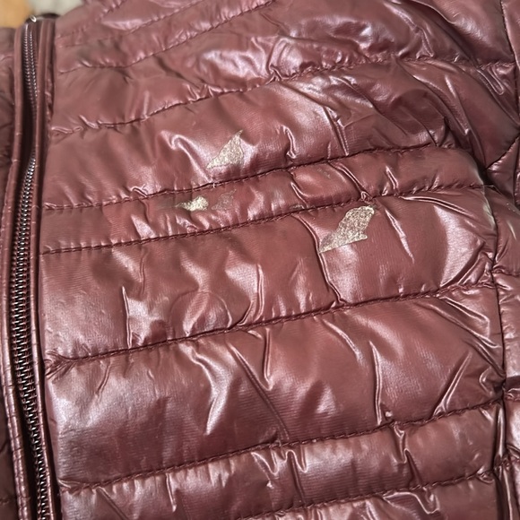 Patagonia Women’s Fiona Down Puffer Maroon Sz Small B27 - Picture 15 of 15